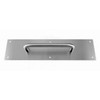 Don-Jo 7114628 7114 Aluminum Pull Plate with 3/4" Round Pull, Satin Anodized Aluminum Finish, 4" Width x 16" Height