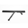 Don-Jo 2040622 2040 Steel Universal Door Coordinator, Flat Black Coated, 20-1/4" Length x 1-5/8" Width