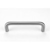 Don-Jo 16630 16 Solid Bar Stock Door Pull with Through Holes, Round, Satin Stainless Steel Finish, 8" Center-to-Center, 2-1/4" Projection, 1-1/2" Clearance