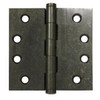 Deltana DSB4N10B  4 x 4 in. Square Hinges, Oil Rubbed Bronze - Solid Brass - Pack of 2