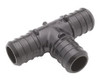 Zurn 421412 Pex Polymer Tee, 3/4" Barb x 3/4" Barb x 1/2" Barb, Lead Free