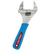 Channellock CHA6SWCB Slim Jaw Adjustable Wrench, WideAzz Jaw Opening of 1.34" and Code Blue Grip for Comfort, 6".