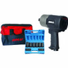 3/4" Super Duty Composite Impact Wrench Kit with 8 Piece Deep Socket Set and AIRCAT Bag AirCat ACA1770-XLK