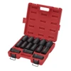 Sunex SUN4638 3/4-Inch Drive Deep Impact SAE Socket Set, SAE, 6-Point, Cr-Mo, 14-Piece
