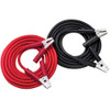 SOLAR SOL422252 Jump-N-Carry 2/0 Gauge, 25 ft Booster Cable, 800A HD Clamps