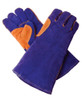 Shark Industries Ltd SRK14525 Shark Shark Heavy Duty Welding Glove, Foam Lined And Kevlar Stitched, Blue