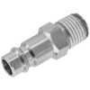 Prevost PRVERP076251 (10 Pack) 1/4” Thread Male NPT 3/8” Body Size High Flow Safety Air Plug