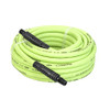 Legacy Manufacturing LEGHFZ3850YW3 Flexzilla Air Hose, 3/8 in. x 50 ft., 3/8 in. MNPT Fittings, Heavy Duty, Lightweight, Hybrid, ZillaGreen -