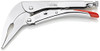 Grip On KNP4144200 Knipex Tools 8" Angled Long Nose Locking Grip Pliers,