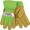 Kinco International KIN901L KINCO 901 Men's Pigskin Leather Ski Glove, Heat Keep Thermal Lining, Draylon Thread, Large, Golden