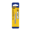 Vise Grip HAN80213 Tap and Drill Bit Set, 6-32 NC High Carbon Steel Plug Tap, 7/64 High Speed Steel Drill Bit, Carded
