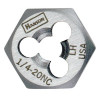 Vise Grip HAN7269 Irwin Tools Irwin High Carbon Steel Re-Threading Fractional Hexagon Dies - Die 1-1/8-12 Hrt Hanson