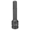 Grey Pneumatic GRE29084F 1/2" Drive x 1/4" Hex Driver 4" Length