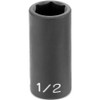 Grey Pneumatic GRE1018SD 3/8" DR 9/16" SEMI DEEP 6PT SOCKET