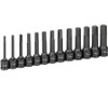 Grey Pneumatic GRE1343MH 1/2" Drive 13 Pc. 4" Length Metric Hex Driver Set