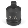 Grey Pneumatic GRE2014PP 1/2" Drive x 7/16" Square Male Pipe Plug Socket