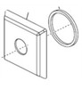 Delta RP82132RB RP82132 Dryden Spout Flange with Gasket, Venetian Bronze