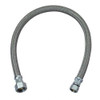 T&S Brass BB320AF BrassCraft 1/2 in. Compression x 1/2 in. FIP x 20 in. Polymer Braid Faucet Water Connector