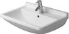 Duravit 300550000 0 Starck 3 Ceramic 21-5/8" Bathroom Sink for Wall Mounted or Pe, White 300550000 .