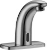 Sloan 3362133 SF-2400-4-BDM Bathroom Faucet, SF-Series Plug-In, Pedestal Automatic w/ Trim Plate & Mechanical Mixing Valve - Chrome