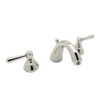 Rohl A2707LMPN-2 Rohl Italian Bath Verona Three Hole Widespread Lavatory Faucet In Polished Nickel