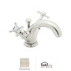 Rohl 111711 U.3626X-2 Perrin and Rowe Bathroom Faucet with Pop-Up Drain and Metal Cross, Polished Nickel