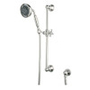 Rohl 1311PN Rohl Shower Merchandise Pak Classic Handshower Set In Polished Nickel With The 1201 Rail