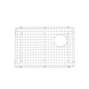 Rohl WSG4019LGWH Wire Sink Grid For Rc4019 And Rc4018 Kitchen Sinks Large Left-Hand Bowl In White