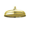Rohl 1047/8IB Rohl 12" Diameter Bordano Shower Rose Showerhead With Easy Clean Anti-Cal Spray Pattern