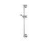 Rohl 1201APC Rohl All Brass Sliding Rail In Polished Chrome With Metal Cap On Sliding Mechanism And Cross
