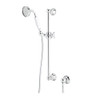 Rohl 1300EIB Rohl Shower Merchandise Pak Italian Handshower Set In Italian Brass With The 1200