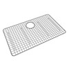 Rohl WSGRSS3018BKS Wire Sink Grid For Rss3018 Kitchen Sinks In Black Stainless Steel With Feet