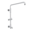 Rohl L0095APC Bossini Brass Retro-Fit Shower Column Riser With Diverter 15 3/4" Reach Swiveling