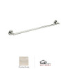 Rohl LO1/18PN Rohl Lombardia And Avanti Bath 18" Single Towel Bar In Polished Nickel