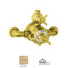 Rohl 103597 U.5552X-IB Perrin And Rowe Exposed Thermostatic Shower Valve Trim (Trim Only), Inca Brass