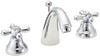 Rohl A2707XMAPC-2 Rohl Italian Bath Verona Three Hole Widespread Lavatory Faucet In Polished Chrome