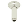 Rohl 1505/3PN Rohl Ceiling Mounted Shower Arm 3" Length Brass For Overhead Shower 26Mm Diameter 1/2"M