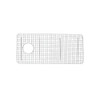 Rohl 103395 32-5/8-Inch by 14-5/8-Inch Wire Sink Grid for RC3618 Kitchen Sinks in White Abcite Vinyl