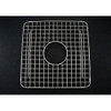 Rohl WSG3719WH Wire Sink Grid For Rc3719 Kitchen Sinks Both Left And Right Bowls In White Abcite Vinyl