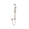 Rohl MB2046STN Rohl Michael Berman Graceline Shower Slide Rail Set With Handshower In Satin Nickel