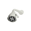 Rohl BI00059PN Bossini 3 5/8" Diameter Calliano Showerhead 8 Jet With Adjustable Spray 1/2"F Inlet