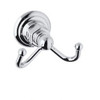 Rohl ROT7DAPC Rohl Italian Bath Double Robe Hook In Polished Chrome