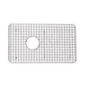 Rohl WSG6307WH Wire Sink Grid For 6307 Kitchen Sinks In White Abcite Vinyl With Feet 26 1/4" X 15 1/4"
