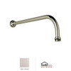 Rohl U.5384STN Perrin & Rowe Wall Mounted Shower Arm 15" Reach In Satin Nickel For Overhead Shower