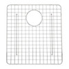Rohl WSGRSS1718SS Wire Sink Grid For Rss1718 Kitchen Or Bar/Food Prep Sinks The Left Bowl Of The