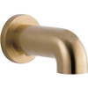Delta DRP77350BL RP77350 Trinsic 7" Non Diverter Tub Spout, Matte Black