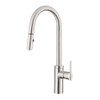 Danze DD454058SS D454058SS Parma Cafe Pull-Down Kitchen Faucet w/ SnapBack Retraction 1.75gpm Stainless Steel.