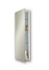Jensen R663BC 15X36 Recess Mount Metal Medicine Cabinet With A Frameless Mirror And 3 Adjustable Glass Shelves