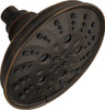 Delta D52669RB Universal Showering Components H2Okinetic 5-Setting Traditional Raincan Shower Head Venetian Bronze 52669RB