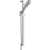 Delta D51500SS Universal Showering Components Adjustable Slide Bar/Grab Bar Assembly with Elbow Stainless 51500SS